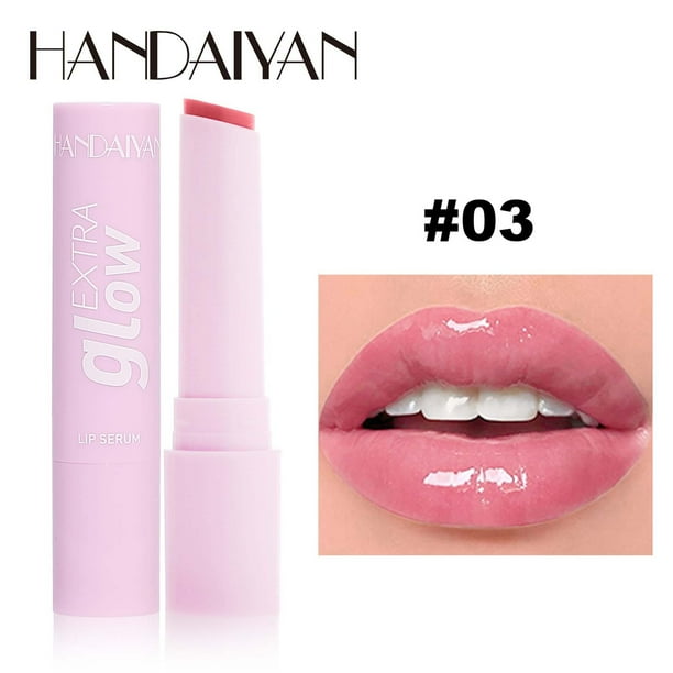 onlyliua Buscador de Regalos Brillo Labial Solido Hidratante Lápiz Labial Brillante Lápiz Labial Hidratante 2,7 G