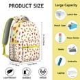 thumbnail image 4 of Fresh Watermelon Pattern School Bag Geometric Watermelon Print Backpack with Cute Summer Fruit Vibes for Students and Tropical Lovers, 4 of 6