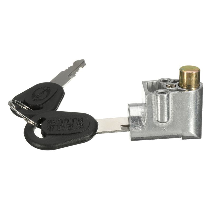 ROZYARD 28mm Ignition Lock Battery Safety Pack Box Lock with 2 for Key For Motorcycle Electric Bike Scooter E-bike