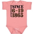 thumbnail image 3 of Inktastic Juneteenth Since 6-19-1865 Boys or Girls Baby Bodysuit, 3 of 5
