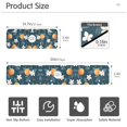 thumbnail image 3 of Yayeee Faucet Mat for Kitchen Sink 14.7" Diatomite Long Splash Guard Pad, Oranges Pattern, 3 of 7