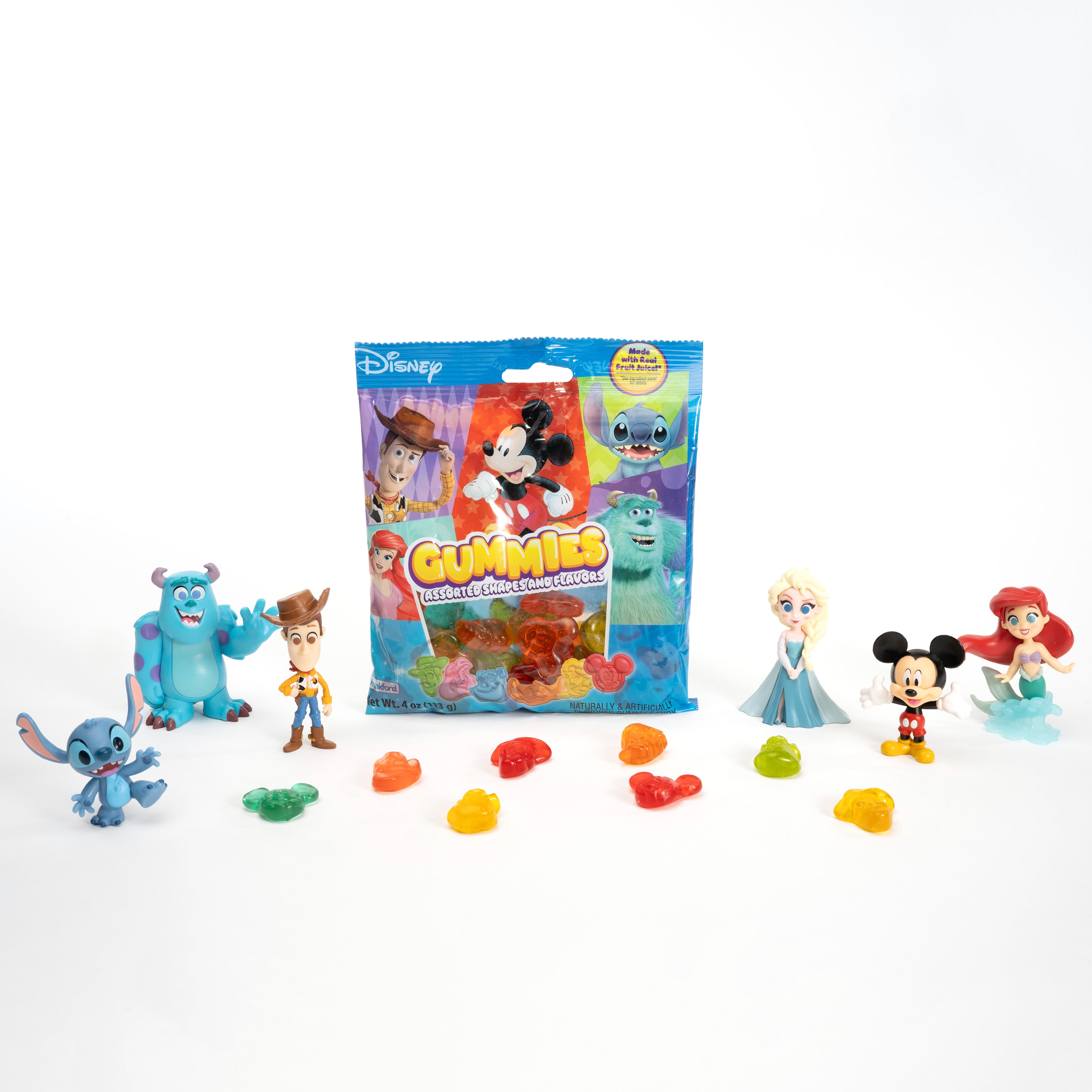Frankford's Disney Gummies in Assorted Shapes and Fruit Flavors, 8oz