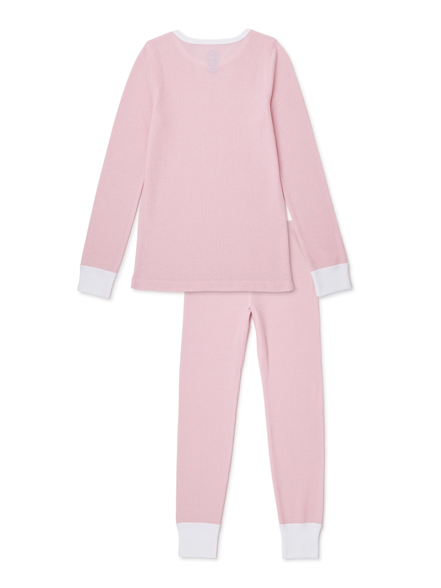 Fruit Of The Loom Girls Thermal Set, Waffle Weave Long Underwear, Sizes 4-18