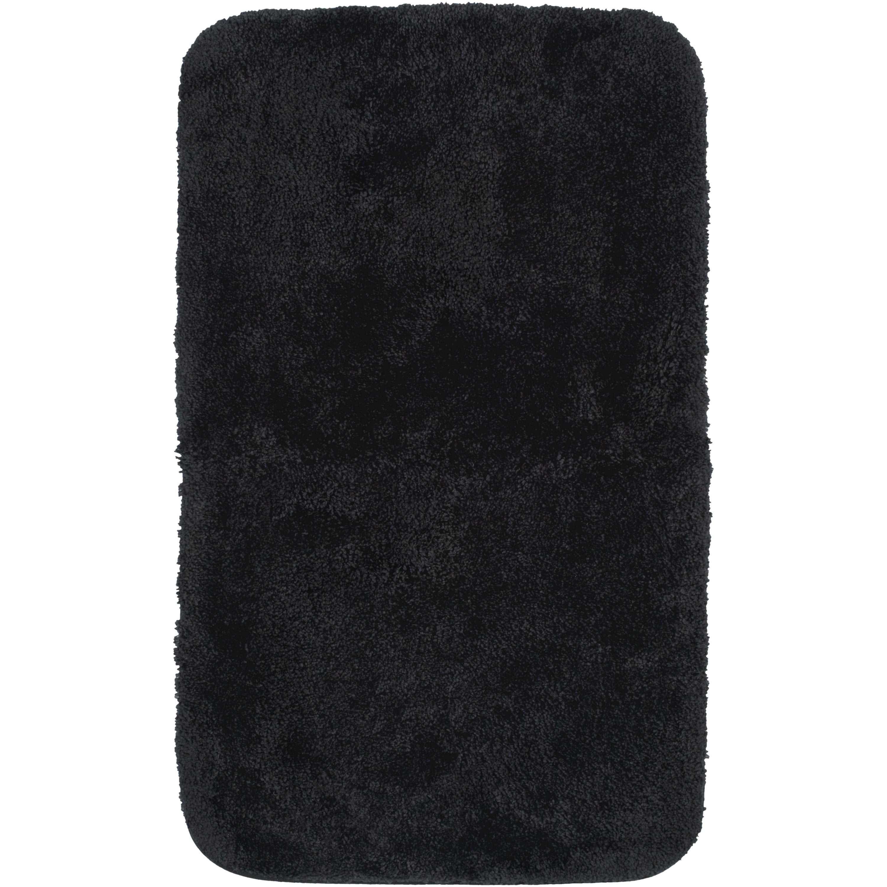 Mohawk Home Royal Bath Rug Onyx, 2'x3'4", Charcoal Grey