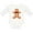 AA-White, variant on Inktastic Cute Gingerbread Man with Red Plaid Bowtie Boys or Girls Long Sleeve Baby Bodysuit