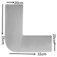 thumbnail image 3 of Stores Orthopaedic V-shaped Pillow Extra Cushioning Support For Head, Neck Back (grey, V-pillow With Cover), 3 of 4