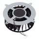 thumbnail image 4 of Reemplazo de ventilador de refrigeración de computadora DC 12V/2.4A 23 hojas ventilador de refrigeración de CPU estable de 3 pines para PS5, 4 of 8
