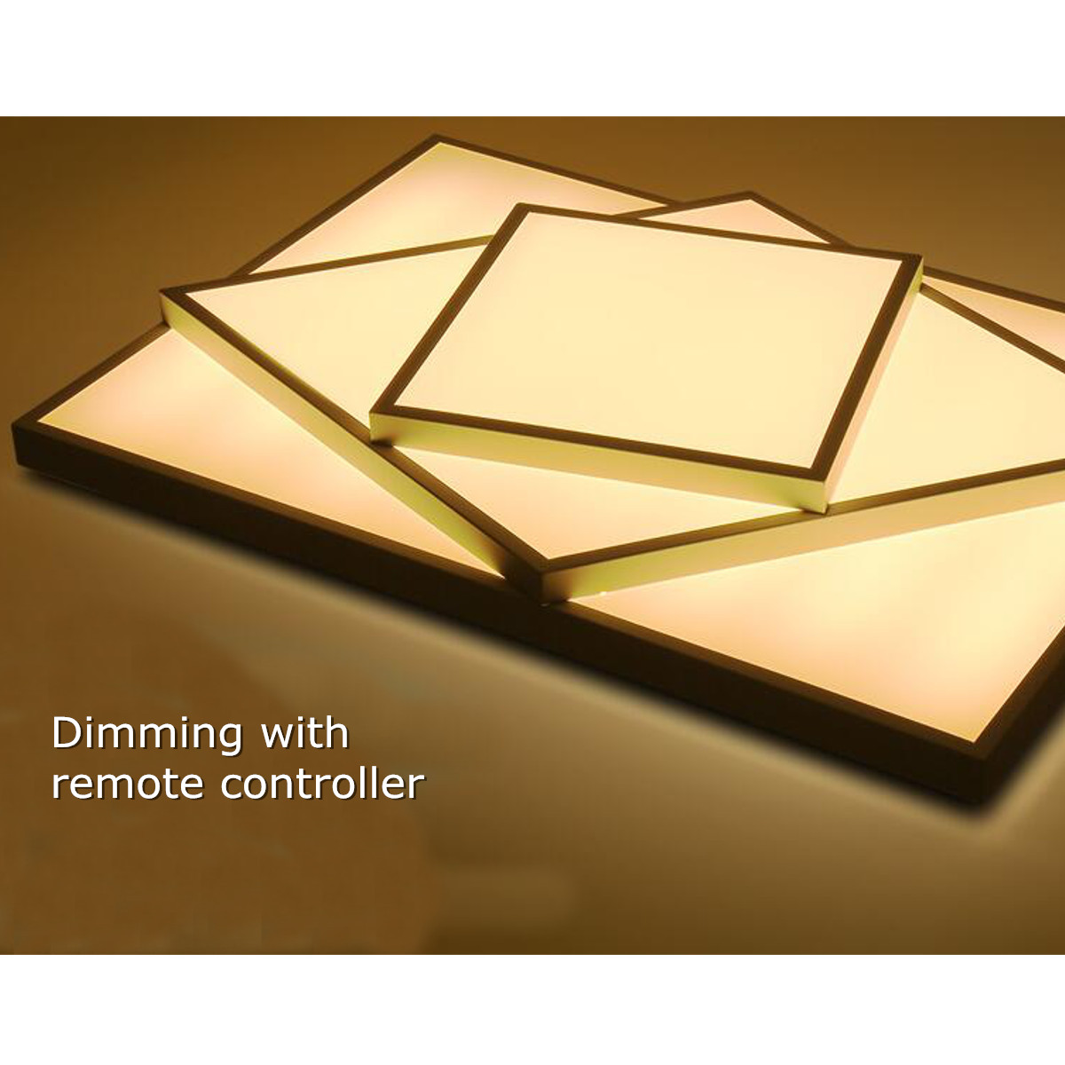 Lighting Components Suna 24w Led Ceiling Light Remote Control