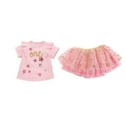 Mud Pie - One Birthday Skirt Set