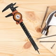 thumbnail image 2 of CEORPER Dial Caliper Vernier Caliper Dial Caliper Measuring Tool Vernier Caliper Plastic 6-inch Professional Measuring Tool, 2 of 9