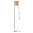 thumbnail image 2 of BESTYASH 30 Pcs Tubes Transparents avec Bouchon pour Récompenses de Mariage Rangement en Plastique Design Compact, 2 of 5