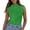 Green, variant on Women's Tanks Transformation for Summer Textured Neck Sleeveless Top Women Business Casual Blouse Breathable Knit Elegant Sleeveless Shirt Modern Wardrobe Blue M