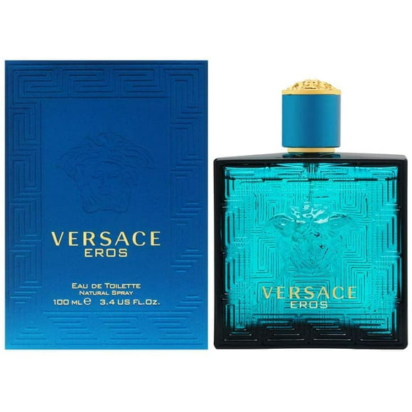 Versace Eros Eau De Toilette Spray For Men 100Ml/3.4Oz
