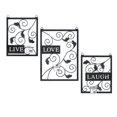 thumbnail image 2 of Home Locomotion Décoration Murale Live Love Laugh, 2 of 3