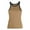 Khaki, variant on DQRPSEETB Layering Tank Tops for Women Women's Summer Tank Top Scoop Neck Sleeveless Cotton Ribbed Camisole Shirts Basic Casual Workout Tees Going Out Tops
