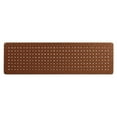 thumbnail image 3 of Pemberly Row Weave Wall-Mount Vegan Leather King Headboard in Walnut Brown, 3 of 7