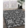 thumbnail image 2 of Ahgly Company Indoor Rectangle Patterned Gunmetal Gray Area Rugs, 3' x 5', 2 of 6