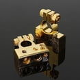 thumbnail image 3 of 2Pcs 4/8 Awg Auto Car Battery Terminal Clamps Positive & Negative Clips Zinc Alloy Set Silver/Gold, 3 of 6
