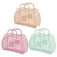 thumbnail image 5 of Aodebiao Portable Shower Caddy Basket Tote, Plastic Storage Basket with Handles Organizer Bins for Kitchen Bathroom College Dorm, Foldable Mesh Hand Basket Bath Basket, 5 of 5