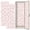Color 2, variant on 2 Pcs School Locker Magnetic Wallpaper 12" x 36" Pastel Yellow Bow Beige Polka Dots Reusable Removable Locker Accessories Back to School Supplies