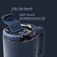 thumbnail image 4 of HydroJug Coffee Traveler 20 oz - Leak-Resistant, Ceramic-Lined Insulated Travel Coffee Mug for Hot or Cold Drinks with Flip Lid, Cascade, 4 of 6