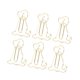 thumbnail image 4 of Fyearfly Paquete de 100 Clips de Papel Dorados pequeños, Clips de Papel Bonitos, Clips de Papel de Animales de Metal, Clips de Papel antioxidantes con Caja de Almacenamiento para(Dog), 4 of 14