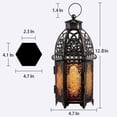 thumbnail image 3 of Set de 2 faroles marroquíes DECORKEY para velas, 33 cm, 3 of 8