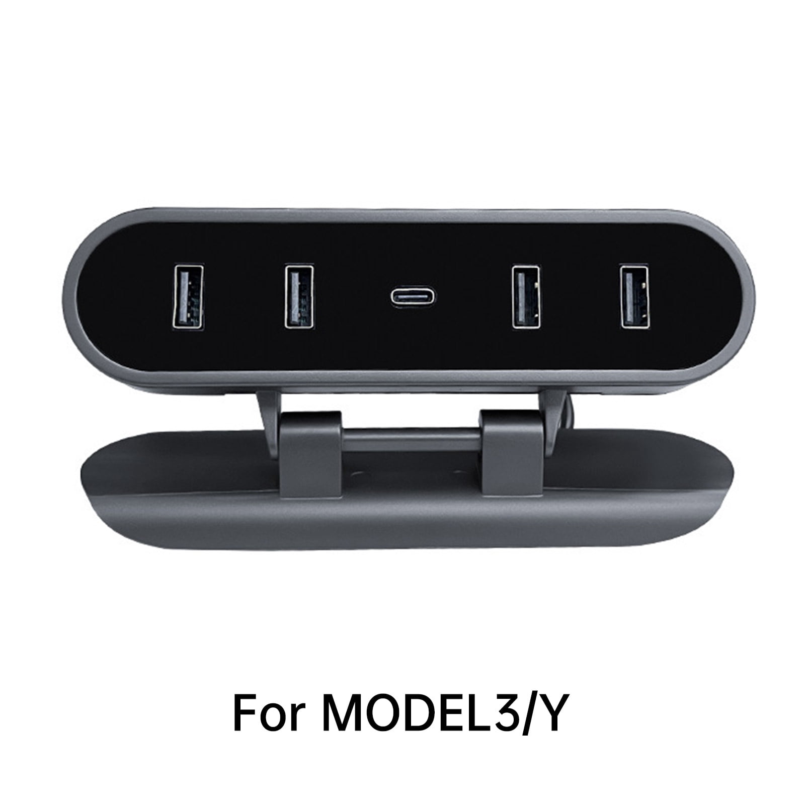 Car Fast Chargers USB Shunt Hub Port Suitable for Car 3/Y Docking Station Powered Splitter Quick Data Transfer Adapter