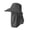 Dark Gray, variant on Women's UPF 50+ Sun Protection Hats Full Face Cover Shield Wide Brim with Neck Flap Breathable Summer Hats