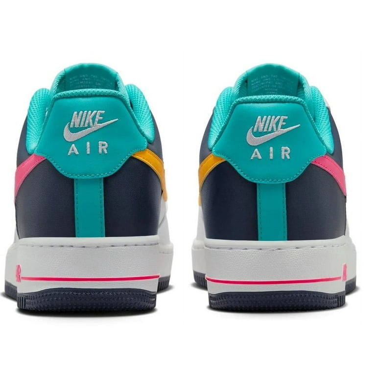 Men's Nike Air Force White/Racer Pink-Thunder Blue (HF4849 100