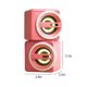 thumbnail image 3 of Teissuly Clearance High-value Desktop Mini Stereo Desktop Laptop USB Subwoofer HIFI Sound Quality, With Breathing Two Sets(Red, One Size) Teissuly WER2023081406152, 3 of 7