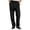 Black, variant on Work Pants for Men with Pockets Classic Button Zipper Fly Straight Leg Pants Comfort Soft Corduroy Commute Long Trousers Versatile Loose Solid Color Casual Businerss Suit Pants M