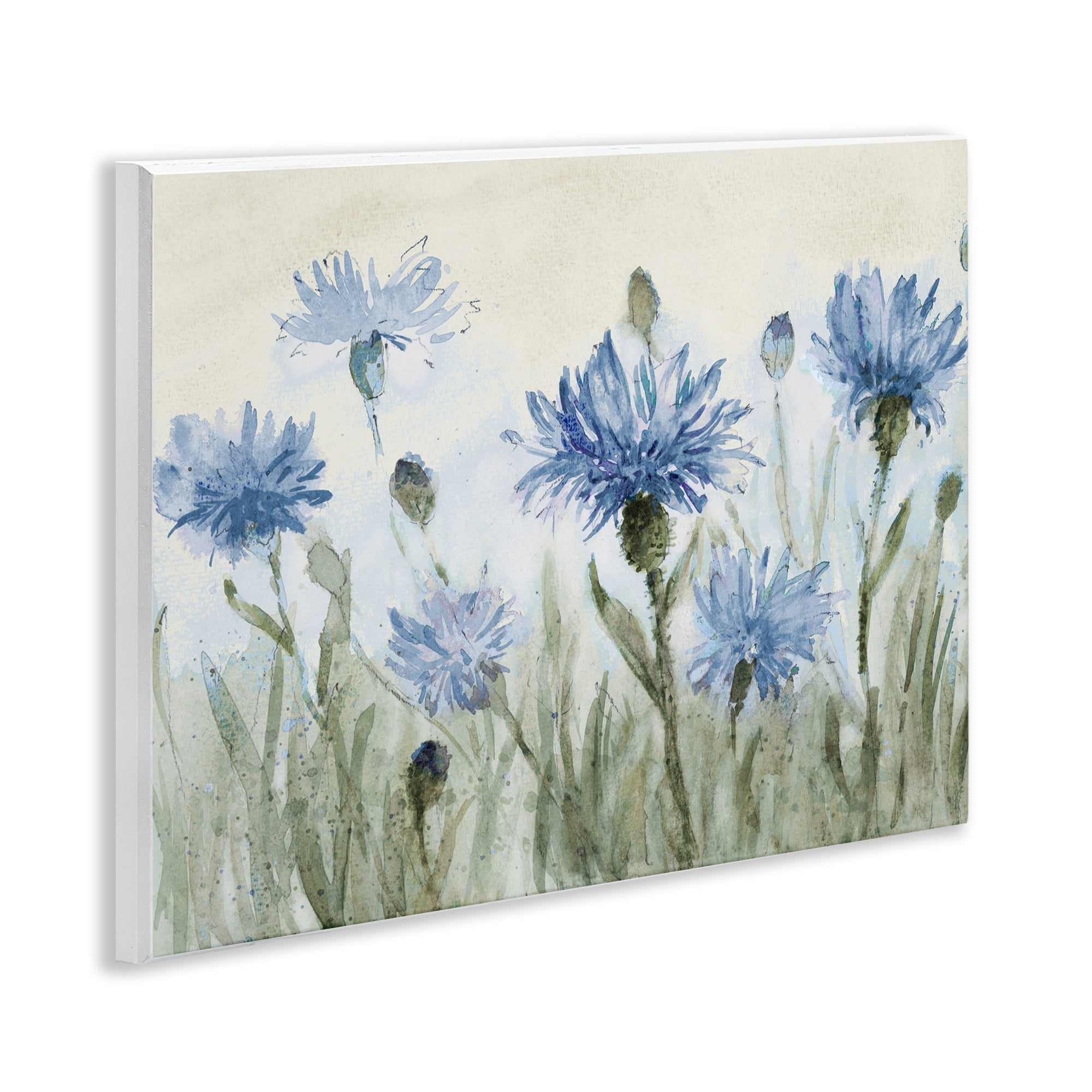 Stupell Industries Blue Cornflowers Meadow Wall Plaque Art, design by Lanie Loreth