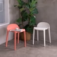 thumbnail image 4 of Lagoon Joyous Resin Stackable Short Stool Set of 2, 4 of 6