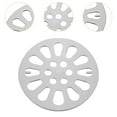 thumbnail image 6 of Esquirla 5Pcs Floor Drain Cover Shower Drainer Cover Round Replaces Shower Strainer Grid Shower Drain Grate for Basement Patio Kitchen without bowl, 6 of 8