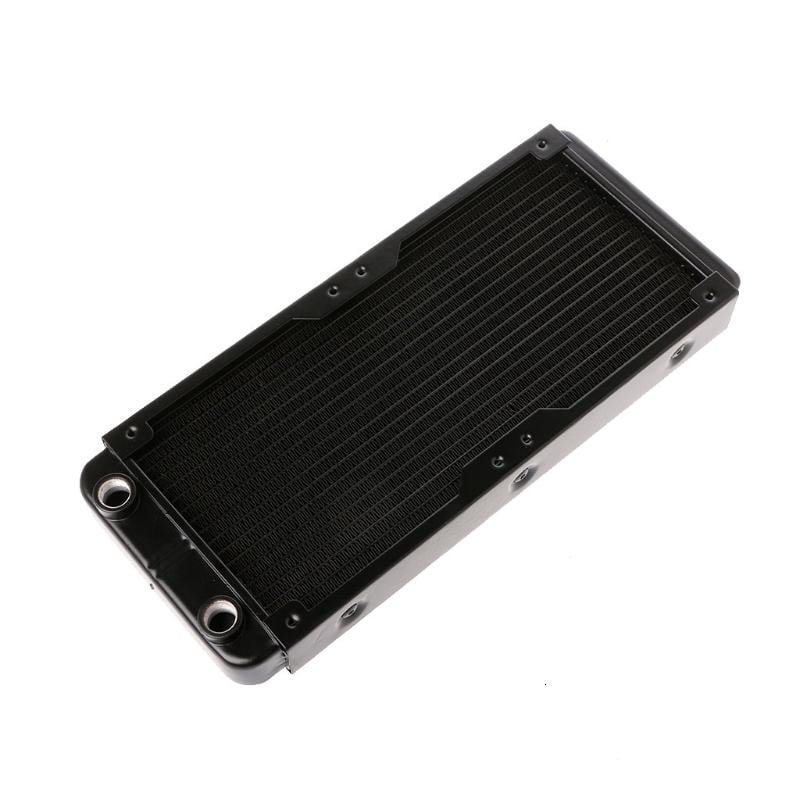 240mm Computer Radiator Water Cooler for 2 120mm CPU Fans Cooling Heatsink DIY Exchange