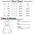 thumbnail image 3 of FcBaudy Camisole Sans Manches Robe Col en V, Robes d'Été pour Femmes, Robes pour Femmes Robe à Bretelles Irrégulière à Cordon Robe à Bretelles Col en V Robe pour Femmes, 3 of 5