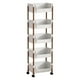 thumbnail image 1 of Carrito de almacenamiento de 3 niveles con ruedas, 4 ruedas y 2 ganchos, organizador móvil multifuncional para cocina, baño, sala de estar, dormitorio y oficina. Construcción duradera., 1 of 6