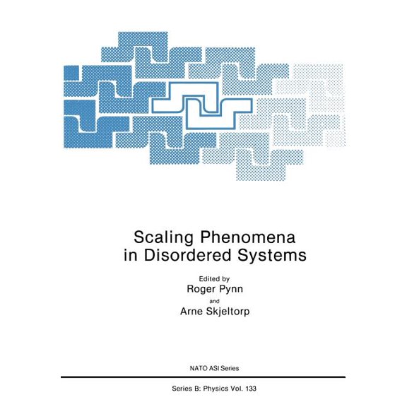Scaling Phenomena in Disordered Systems, (Paperback)
