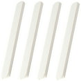thumbnail image 4 of UPOUART 4Pcs Bottom Mount Slides White HIPS Rectangular Cabinet Rails for Furniture Drawers 10.4X1.2X0.4in, 4 of 8