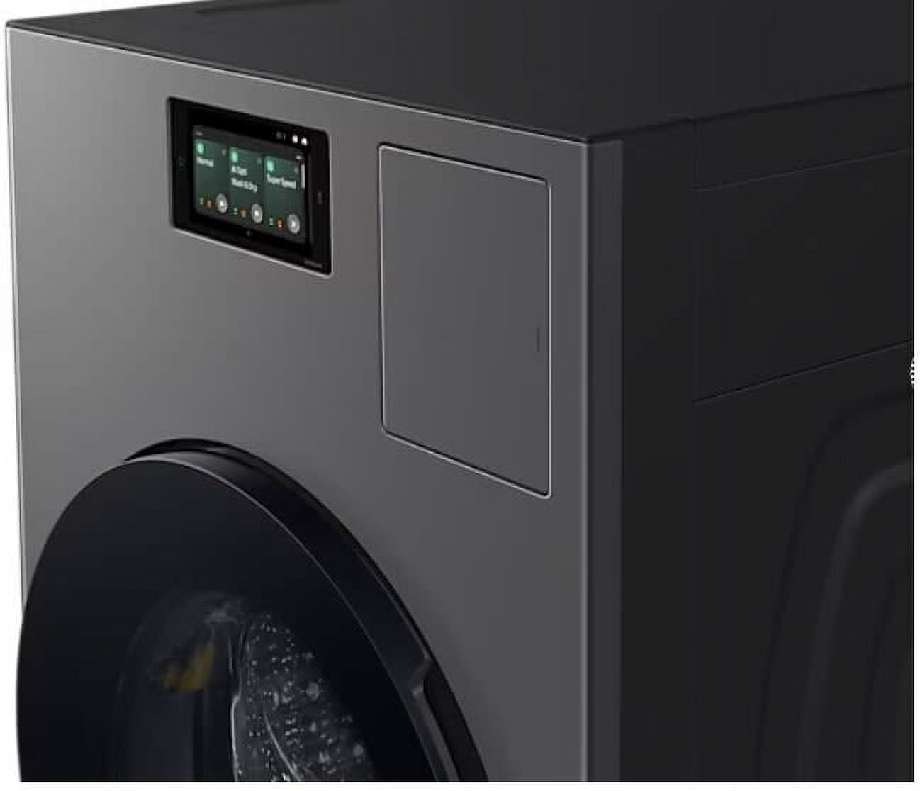 27 Inch Smart Front Load Washer/Dryer Combo with Ventless Heat Pump, 5.3 cu ft Capacity, Opti Wash