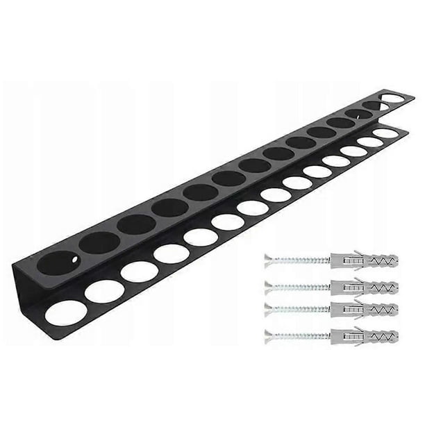 Heavy-Duty Wall-Mounted Tool Organizer - Metal Screwdriver Holder for Garage, Kitchen & Bathroom Sto