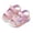 Pink, variant on Dakaela 2-8Y Boys Girls Sandals Summer Athletic Hiking Beach Water Shoes Outdoor Open Toe Fashion Sneakers with Double Hook and Loops Blue