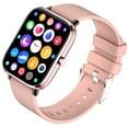 thumbnail image 1 of Smart Watch(Receive/Make Call) 1.54 '' Plein Écran Tactile Tracker de Fitness avec la Fréquence Cardiaque Résistant à l'Eau / Pression Artérielle / Spo2 Podomètre Sommeil Piste pour les Femmes Hommes Android iOS Téléphone (Blanc), 1 of 6