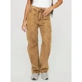 thumbnail image 3 of Jeans For Women Long Denim Pants Y2k Hip Hop Street Style Cargo Pants Vintage High Waisted Jeans Tan Wash Fashion Casual Pants For Daily Street, 3 of 6