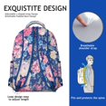 thumbnail image 5 of Pioneer Flower Backpack for School,Cute School Bag,Schoolbag with Adjustable Shoulder Straps & Padded Back,15.3"x11"x7.1".﻿, 5 of 6
