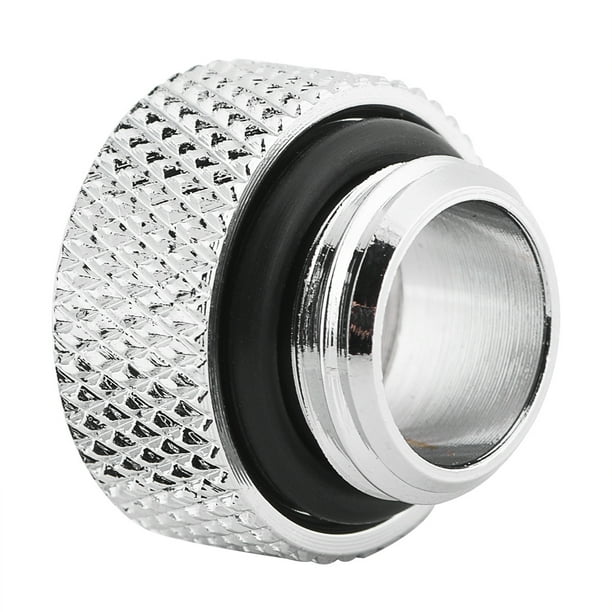 2 piezas de adaptador extensor de conector macho a hembra G1/4 de refrigeración por agua con asiento de tornillo (7 mm)