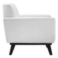 thumbnail image 5 of Modway Engage Channel Tufted Fabric Armchair in White, 5 of 7