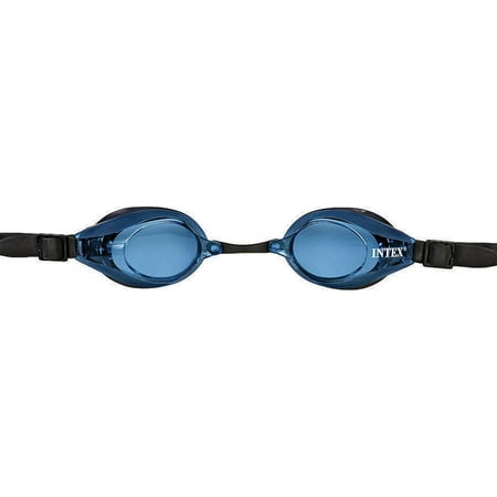 Intex Marketing 55691 Racing Swim Goggle, Silicone