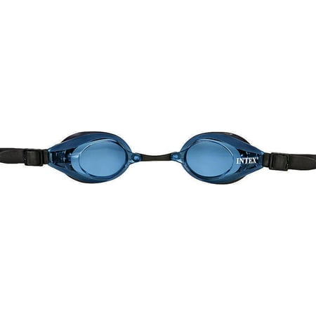 Intex Marketing 55691 Racing Swim Goggle, Silicone Frame